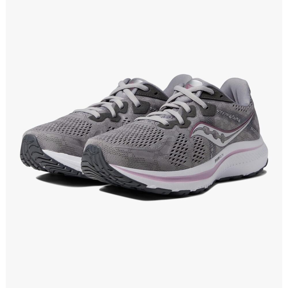 Saucony Omni 20 Alloy Quartz Women’s Running Shoes Size 10 Sneakers